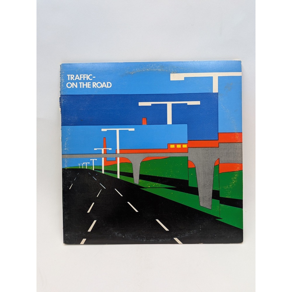 Traffic On The Road 2-LP Vinyl Live 1973 Germany Island Records ISLA-2 Stereo